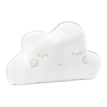 Peluche de nube blanca