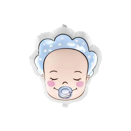 Globo azul para bebés 40x45cm