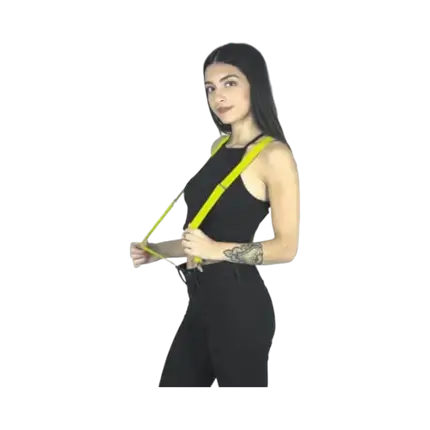 Correas amarillas fluorescentes