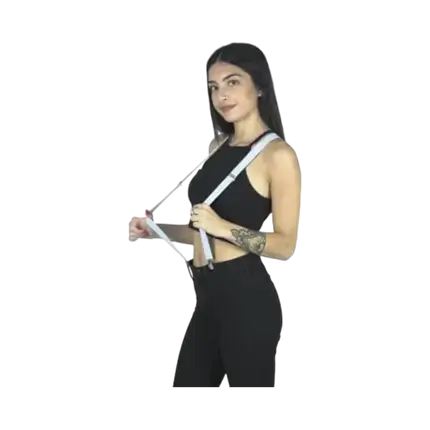 Correas blancas fluorescentes