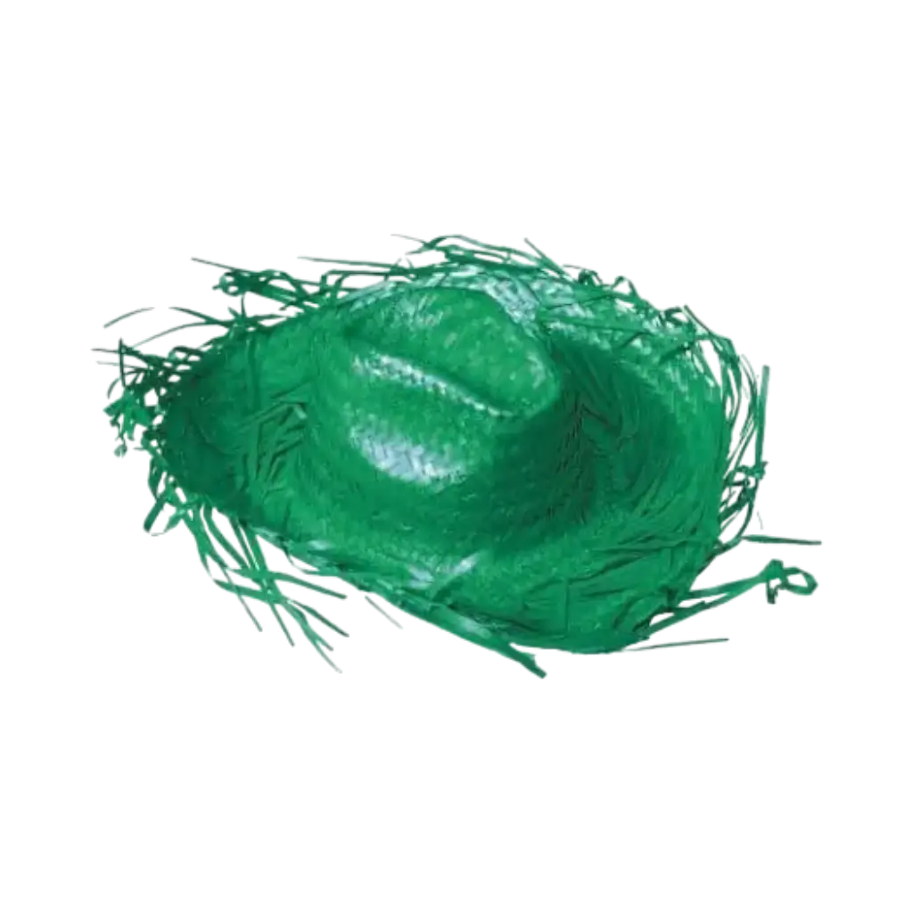 Sombrero de vaquero verde del Caribe