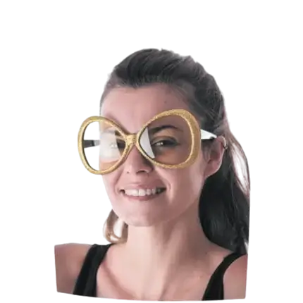 Gafas BUTTERFLY Oro