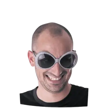 Gafas BUTTERFLY Silver