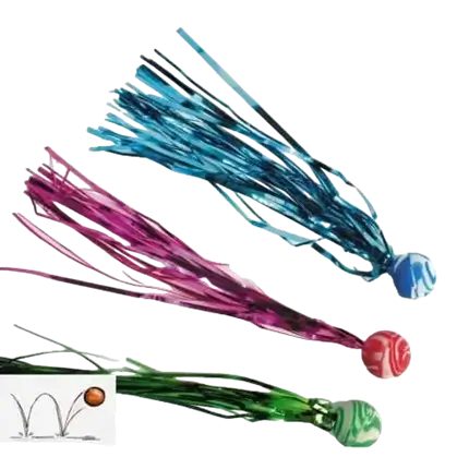 Bola de rebote de cometa 2,5 cm.