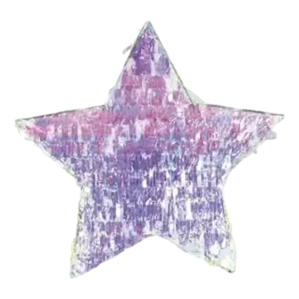 PIÑATA ESTRELLA IRIDISCENTE