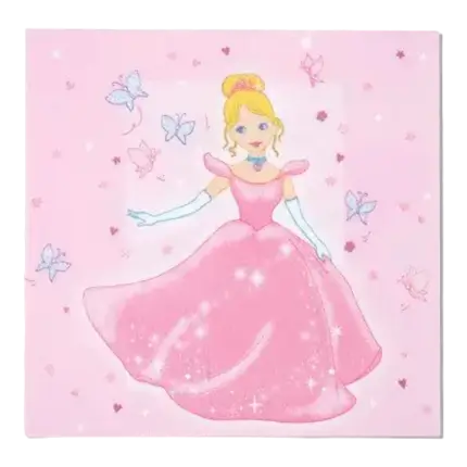 Juego de 12 toallas de la PRINCESA