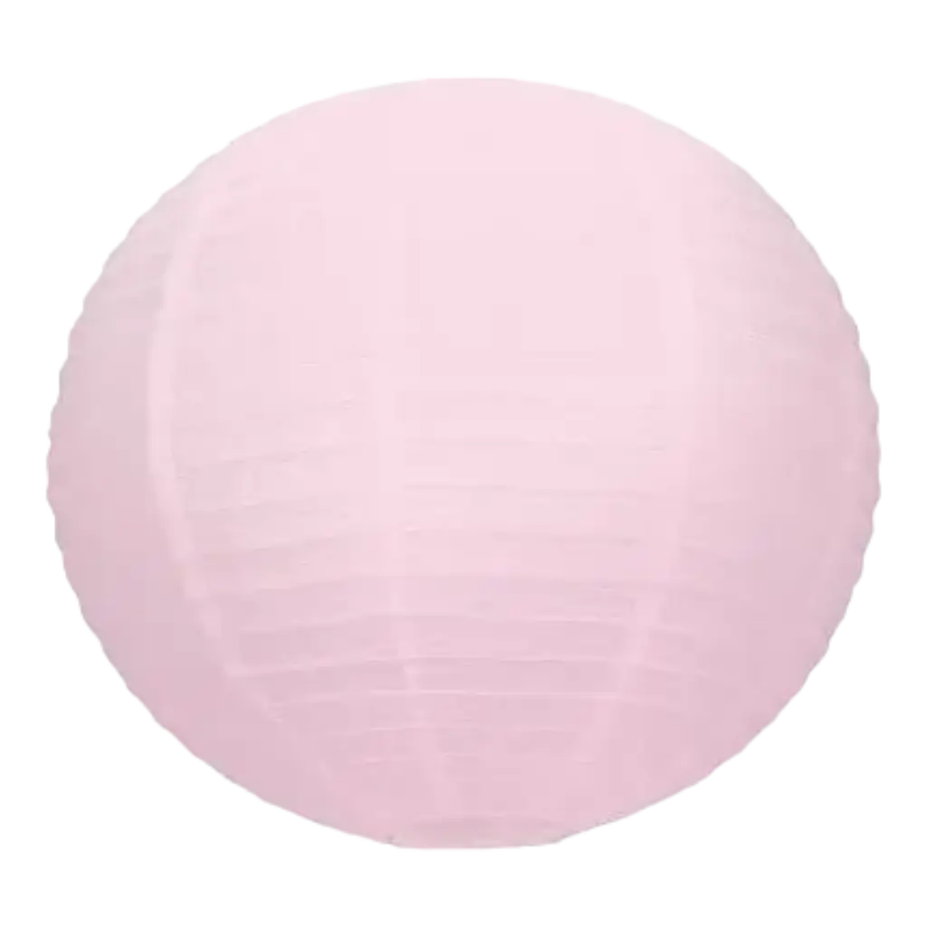 Linterna japonesa rosa claro 35cm