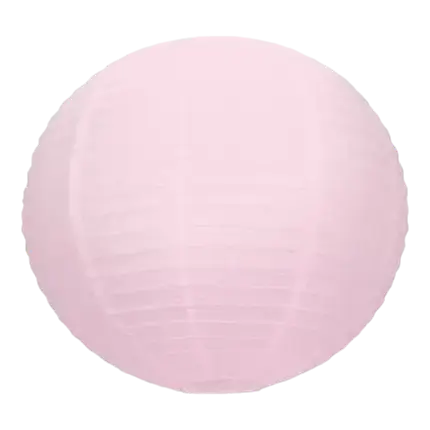 Linterna japonesa rosa claro 35cm