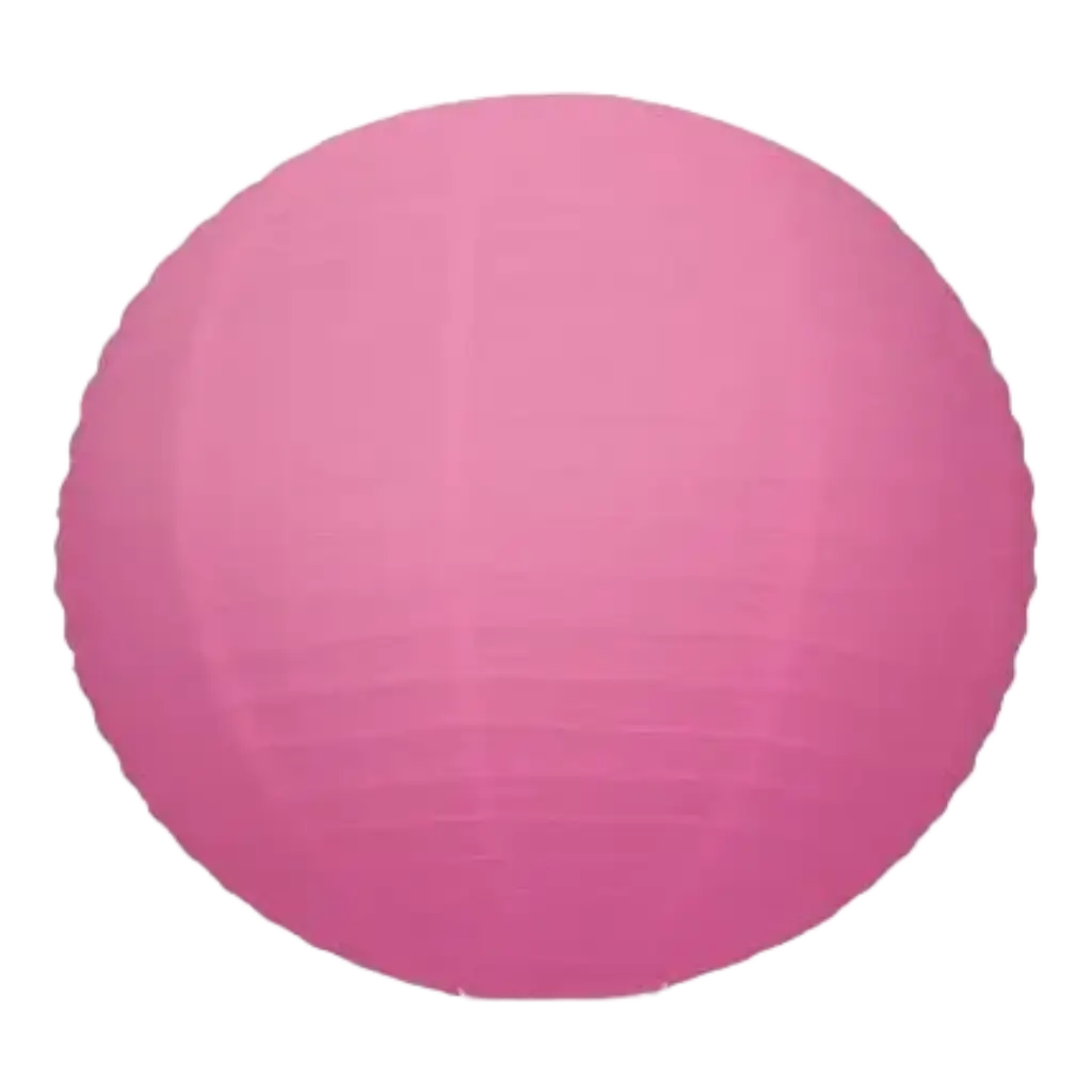 Linterna japonesa rosa fucsia 35cm