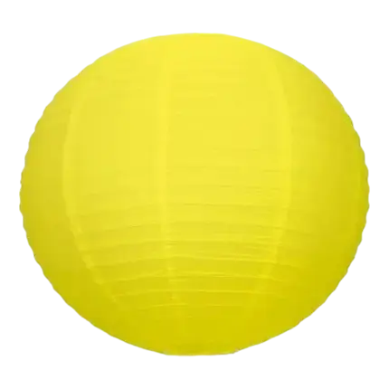 Linterna japonesa amarilla 35cm