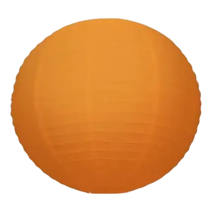 Linterna naranja japonesa 35cm