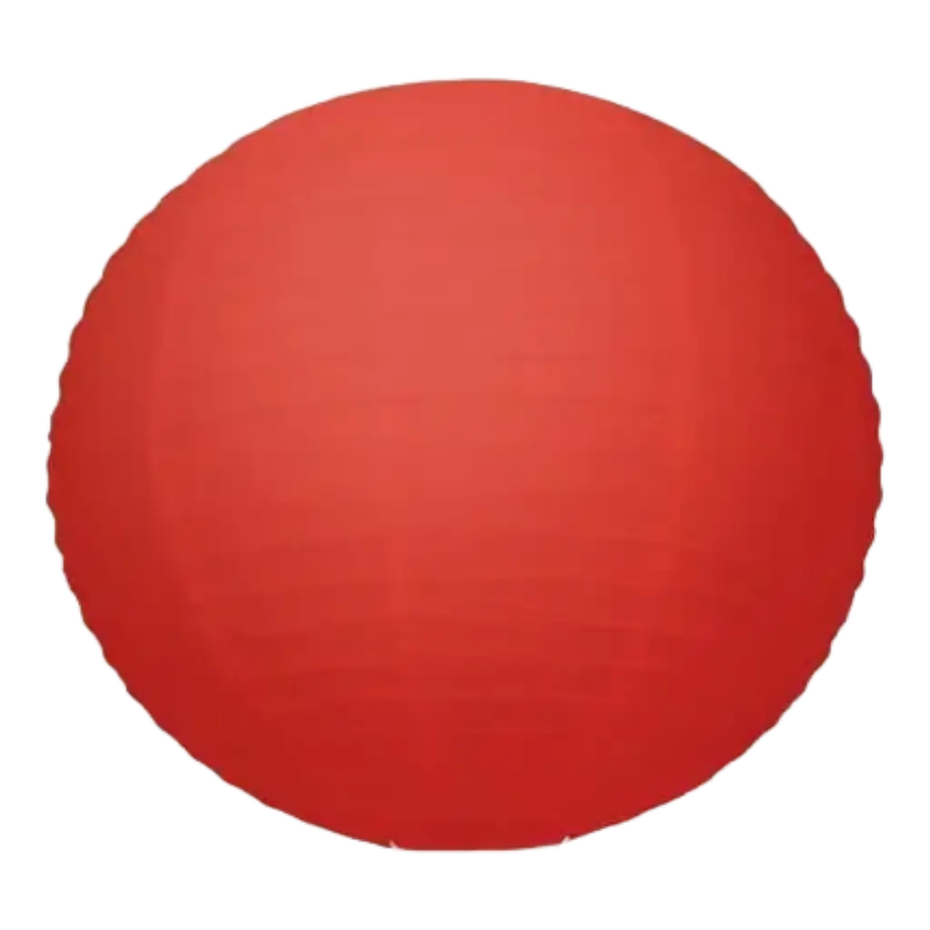 Linterna roja japonesa 35cm