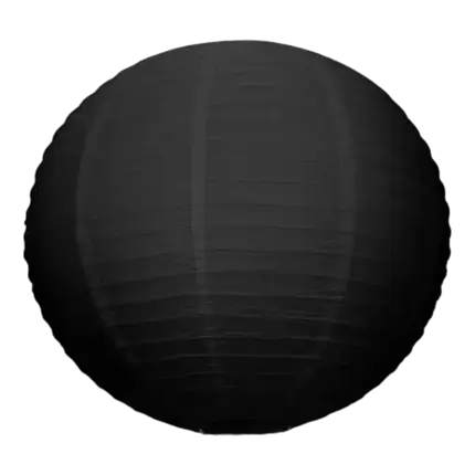 Linterna negra japonesa 35cm