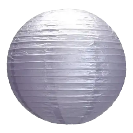 Linterna japonesa de plata 35cm