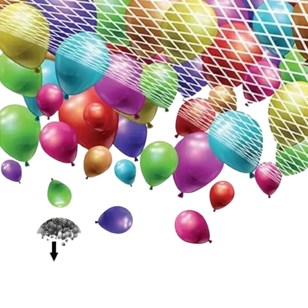 Red de lanzamiento de globos (500 globos)