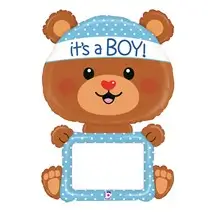 El globo es un niño gigante Mensaje 122cm