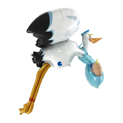 Cigüeña gigante en 3D Es un niño Bola 157cm