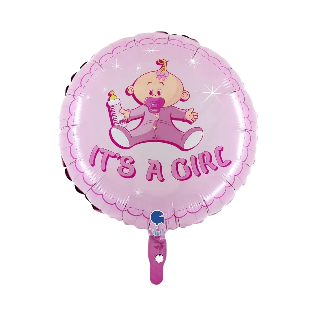 Globo para bebés "It's a Girl" ø45cm