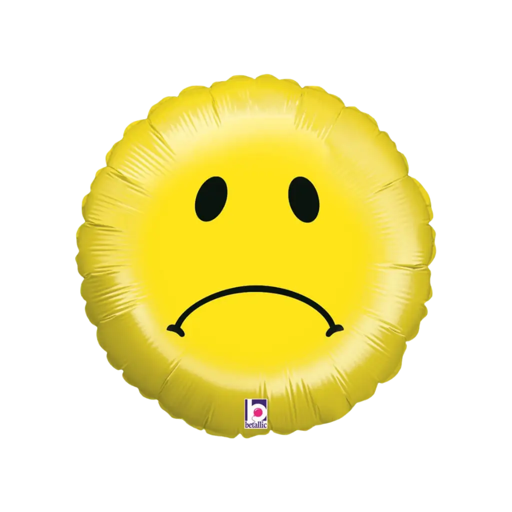 Globo triste Emoji Smiley ø45cm
