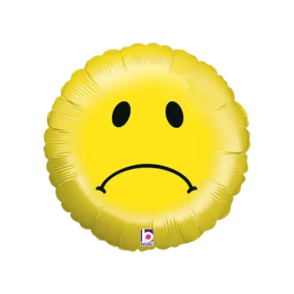 Globo triste Emoji Smiley ø45cm