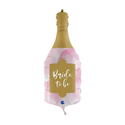 Botella de globo gigante Bride to Be 91cm