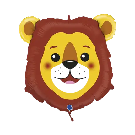 Globo de cabeza de león de 74 cm.