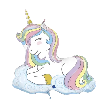 Globo de Unicornio Macaroon 99cm