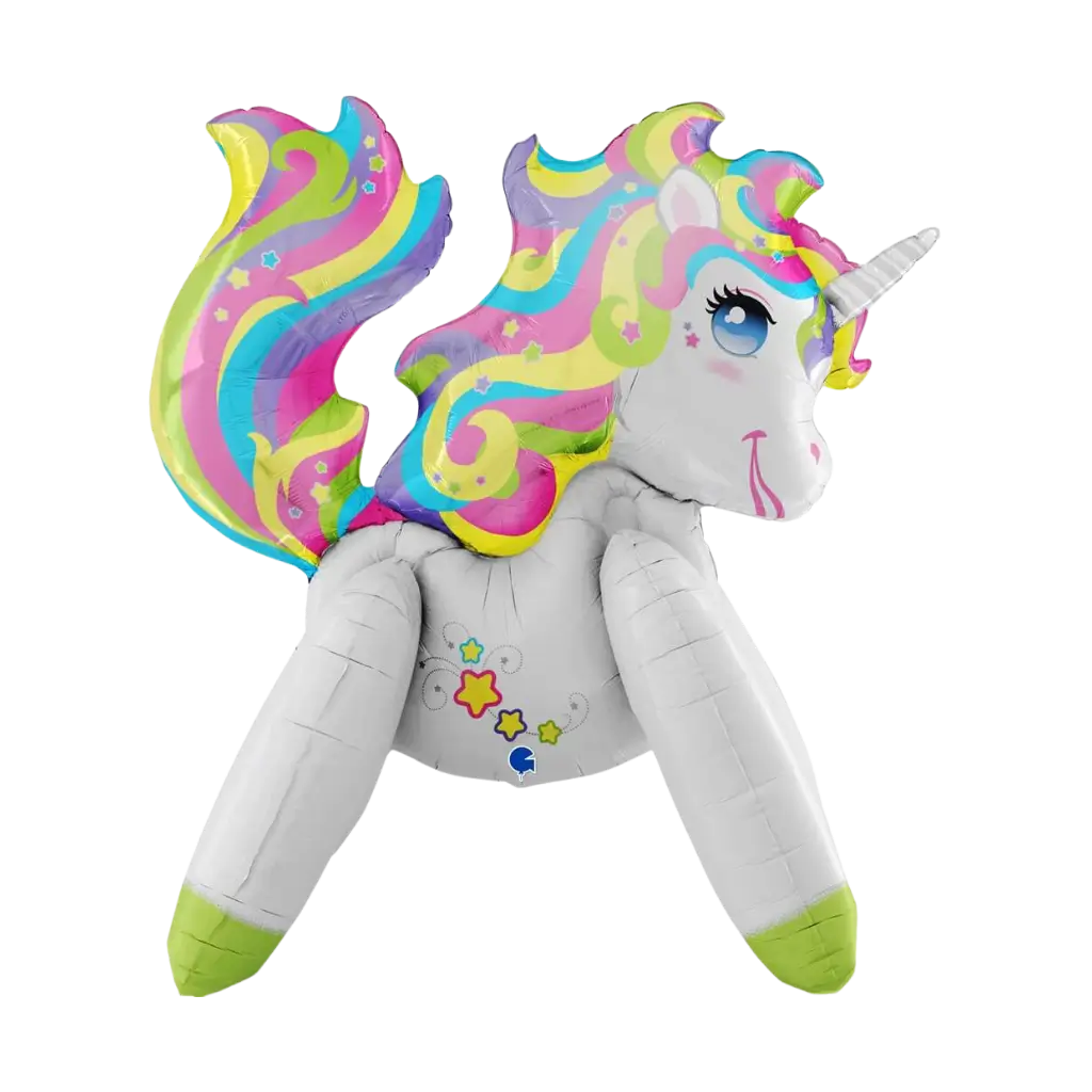 Globo gigante de unicornio 107cm