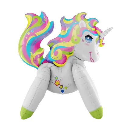 Globo gigante de unicornio 107cm