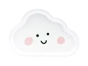 Placa de papel con forma de nube (Juego de 6)