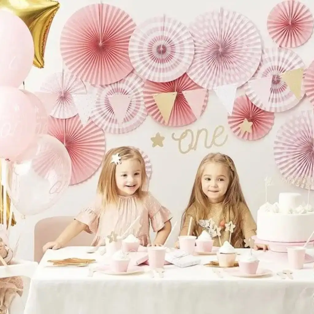 Decoración para el oro brillante del primer cumpleaños de Cupcake