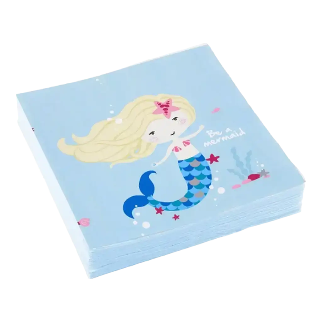 Mermaid Be a Mermaid Paper Towel (Juego de 20)