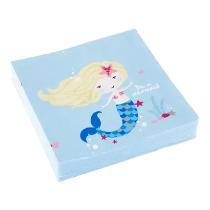 Mermaid Be a Mermaid Paper Towel (Juego de 20)