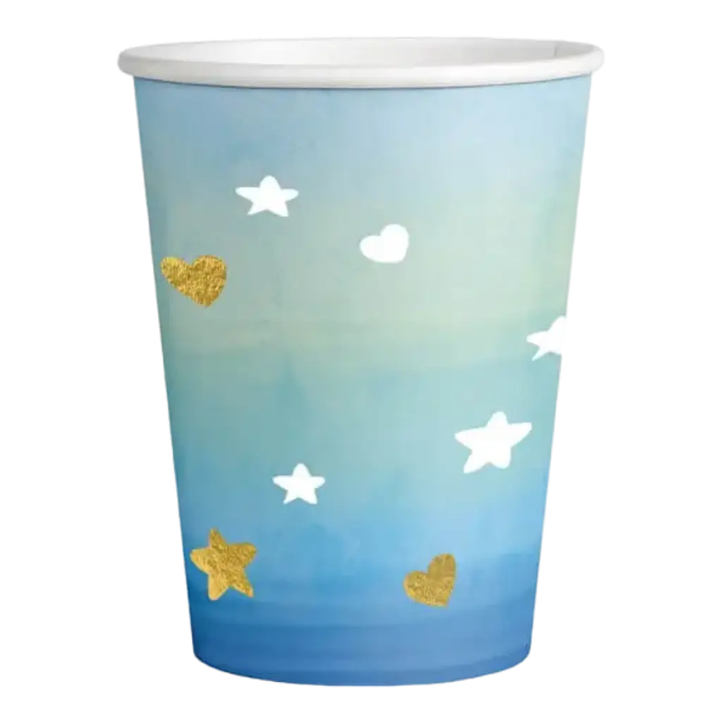 Oh Baby Boy vaso de papel (Set de 8)