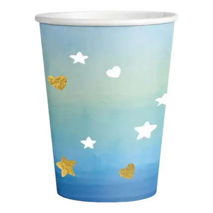 Oh Baby Boy vaso de papel (Set de 8)