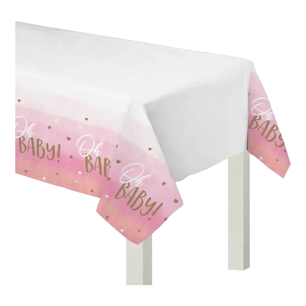 Oh Baby Girl mantel de papel 137x259cm