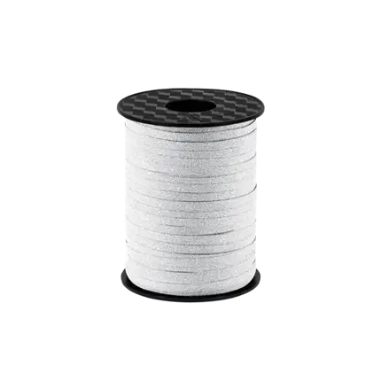 Cinta de plata mate brillante de 225 metros
