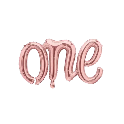 BOLA DE METAL UNA ROSA DE ORO 66x37cm