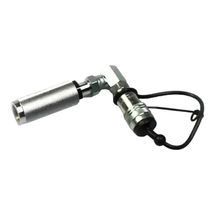 Conector de 90 grados para cilindros de CO2