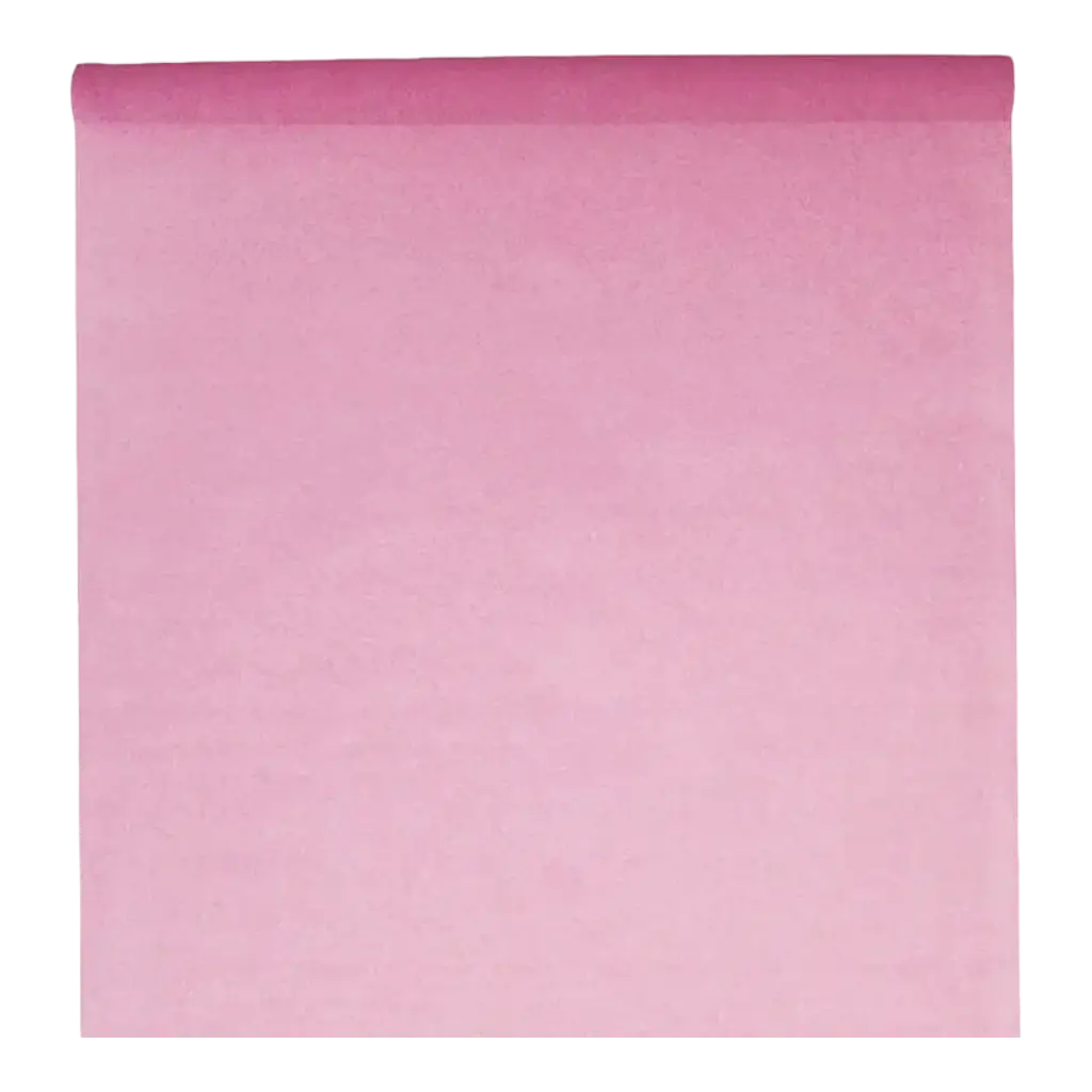 Mantel en rollo no tejido rosa de 10 metros