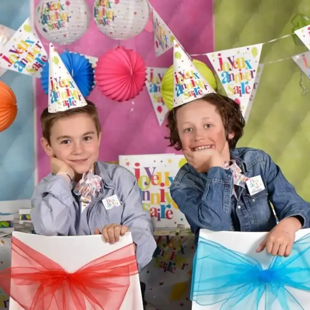 Guirnalda de banderines de feliz cumpleaños multicolor