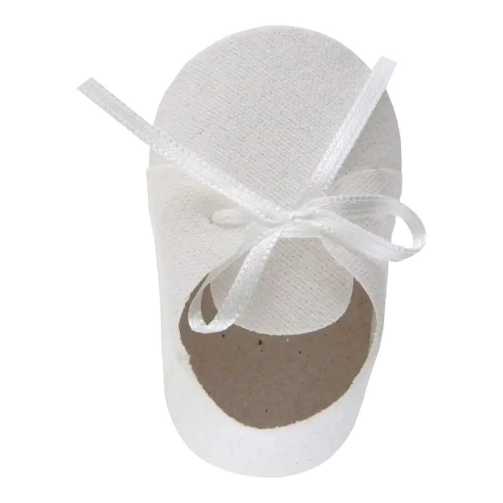 Bolsa de pantuflas blancas (juego de 4)