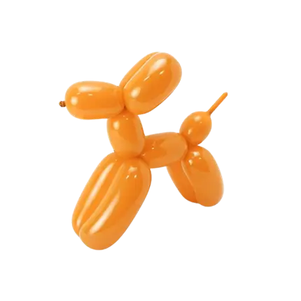 Set de 30 globos de modelado en color pastel + bomba