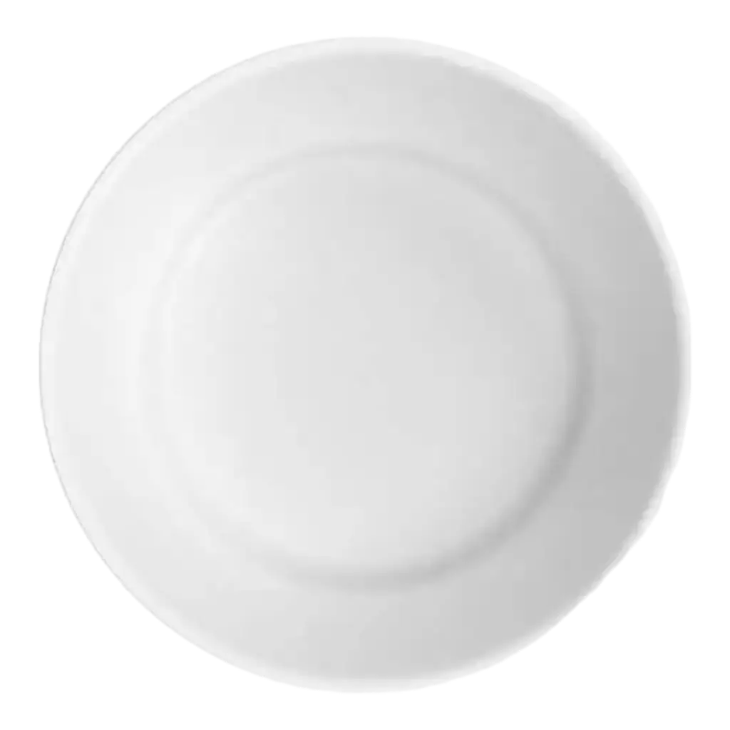 Plato Hondo Irrompible Blanco ø 18cm