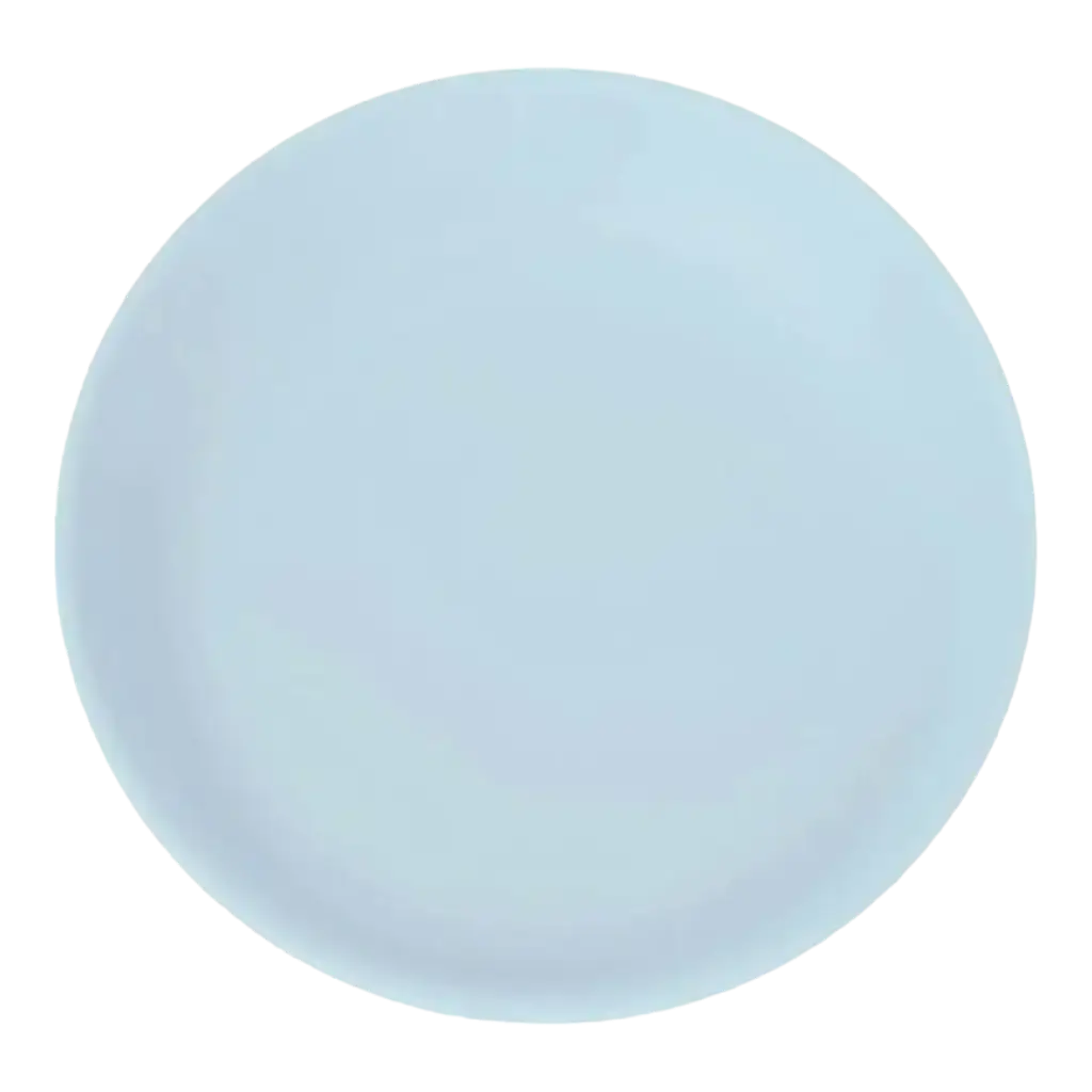 Plato Llano Irrompible Azul Pastel ø 27,5cm