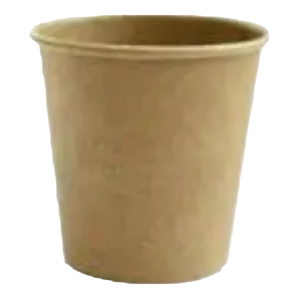 Vaso de cartón Kraft 12cl (Juego de 50)