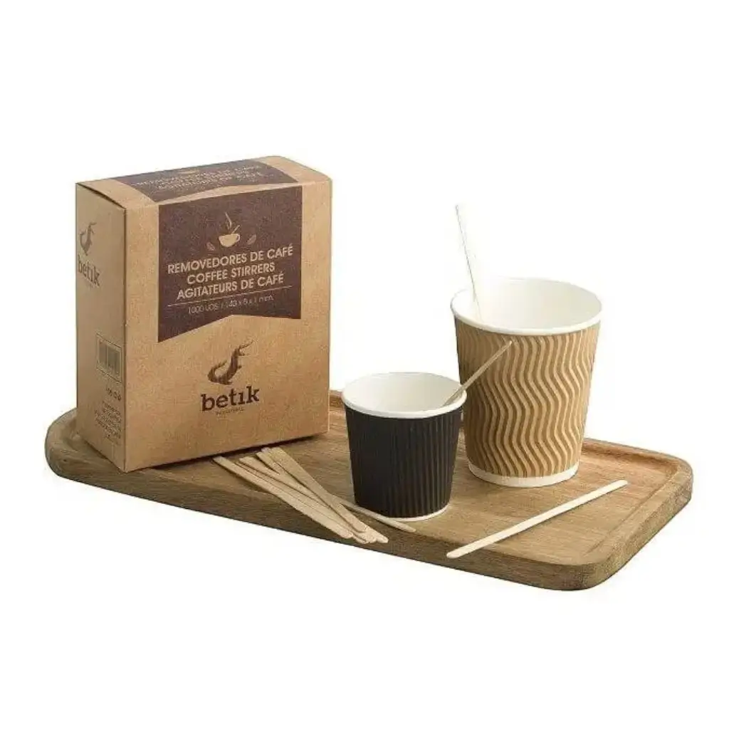 Vaso de café biodegradable 11cm (Juego de 1000)