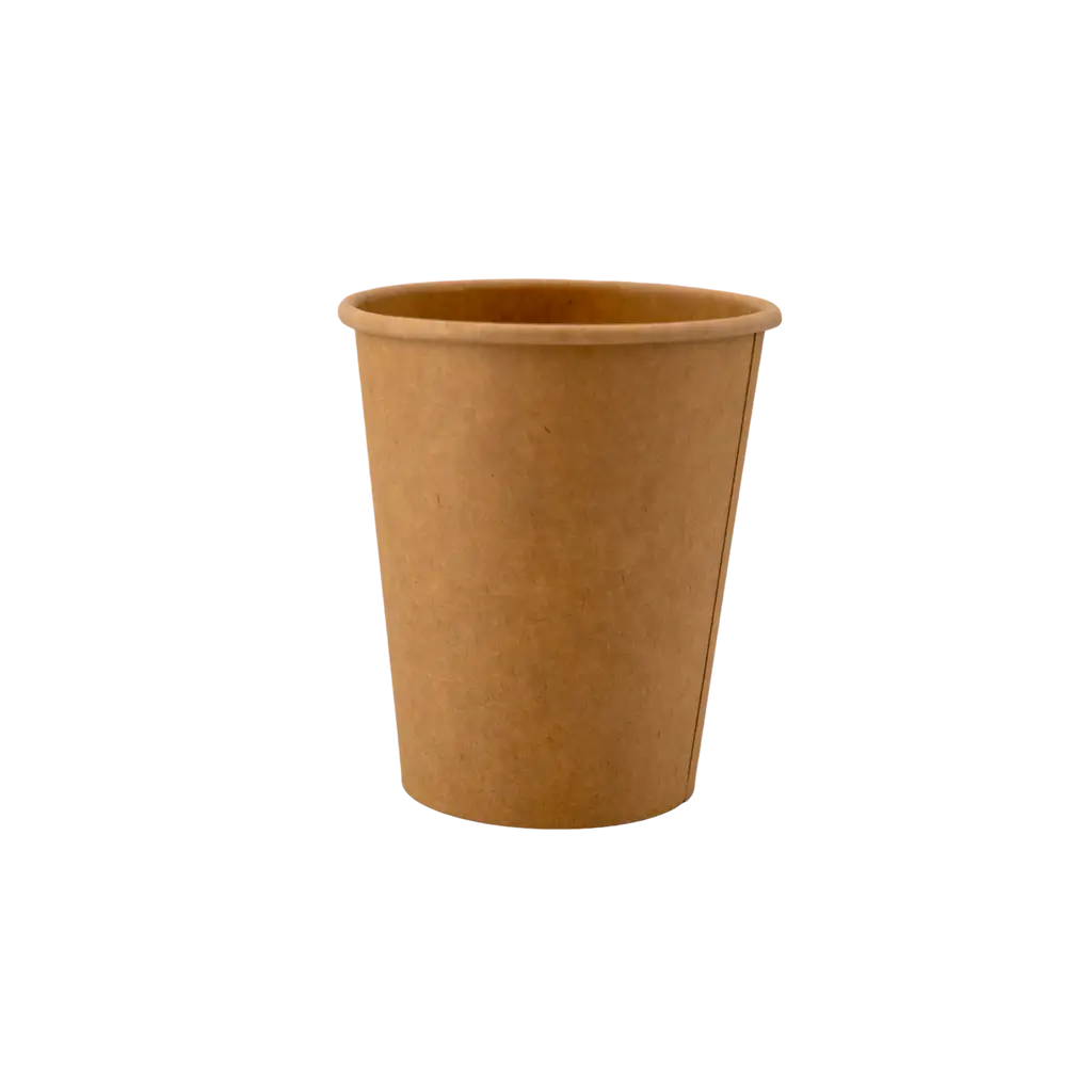 Vaso de papel Kraft 18cl (Juego de 50)