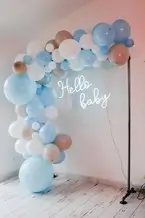 Arco de Globo Babyshower Azul