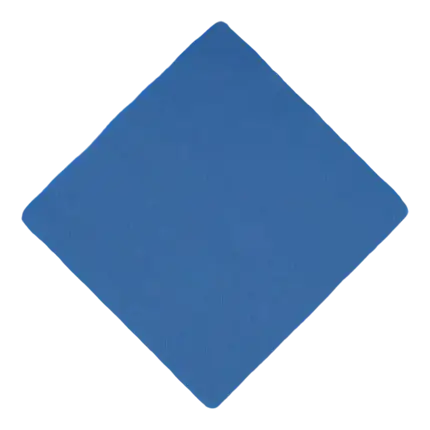 Toalla Stitch to Stitch 38x38cm Azul Marino (Juego de 40)